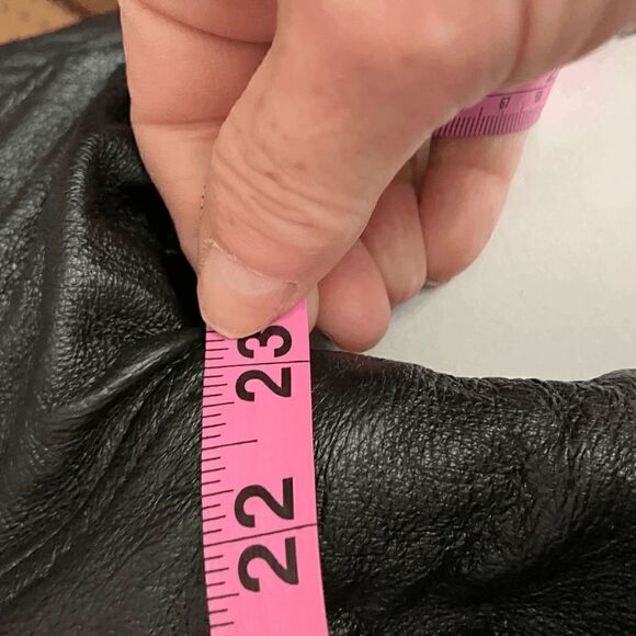 Wilda New York Women's Classic Leather W/Fur Lining / Sz: L - Picture 12 of 12